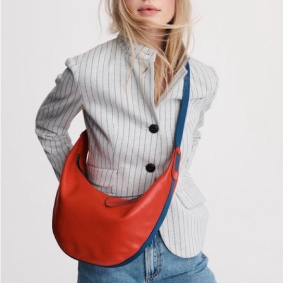 rag & bone Bags Rag Bone Riser Leather Crossbody Bag In Fiery Red